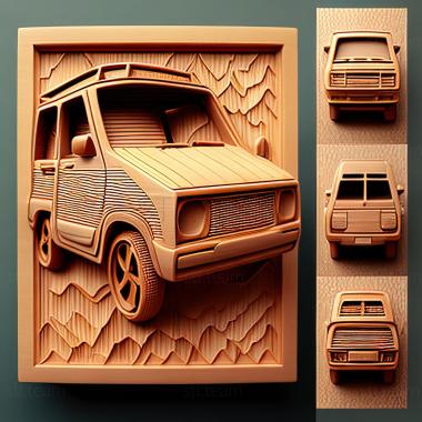 3D модель Suzuki MR Wagon (STL)